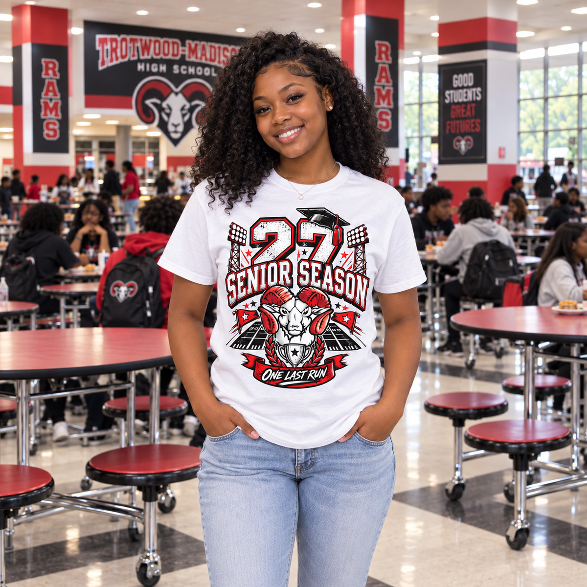 Trotwood-Madison Rams Senior Season 2027 Unisex T-Shirt