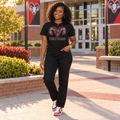 Trotwood-Madison Rams Rhinestone T-Shirt