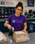 Postal Service Logo Graphic Tee