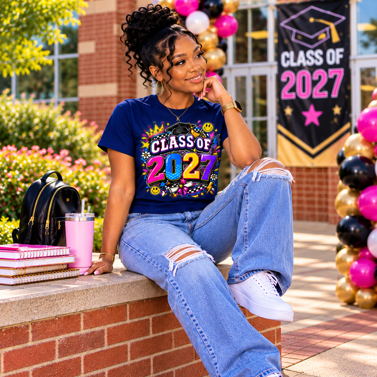 Class of 2027 Graduation T-Shirt | Senior 2027 Graphic Tee