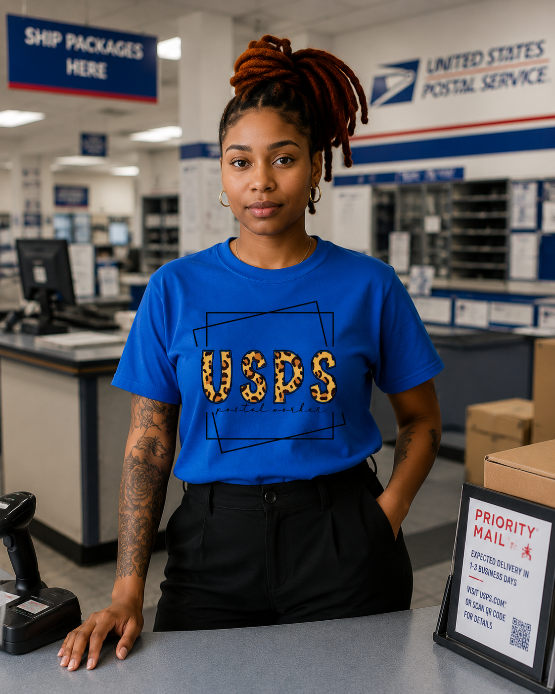 USPS Postal Worker Graphic Tee