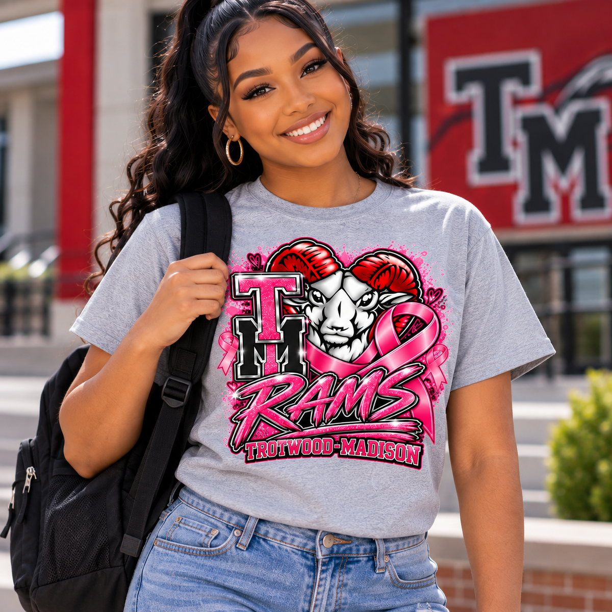 Support the Fight. Show Your Ram Pride. 💗🐏
