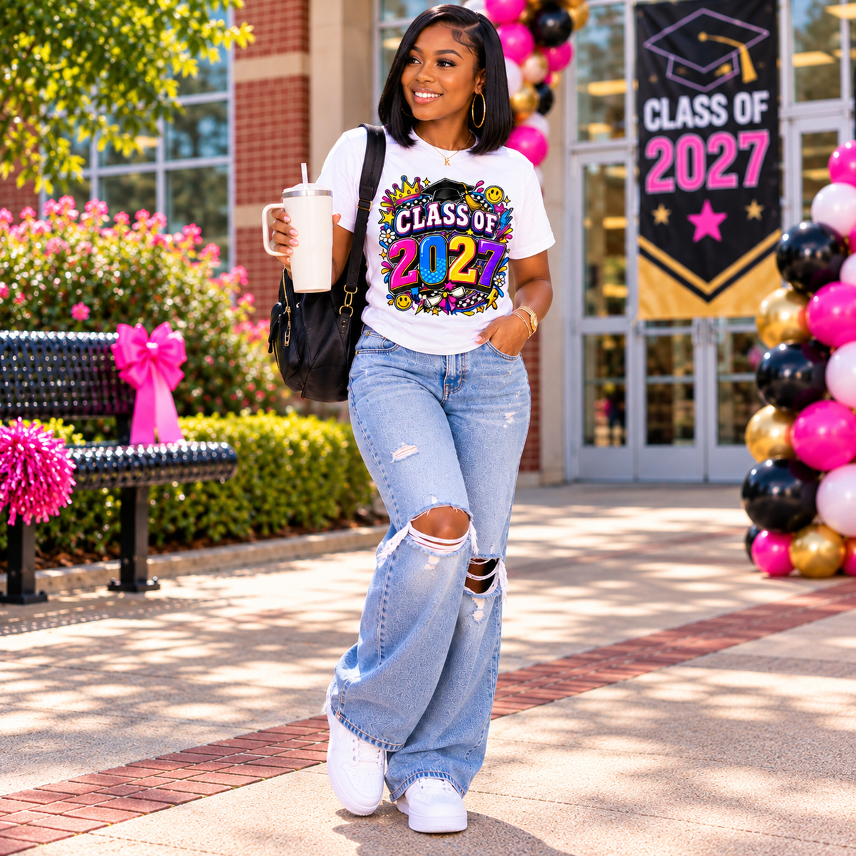 Class of 2027 Graduation T-Shirt | Senior 2027 Graphic Tee