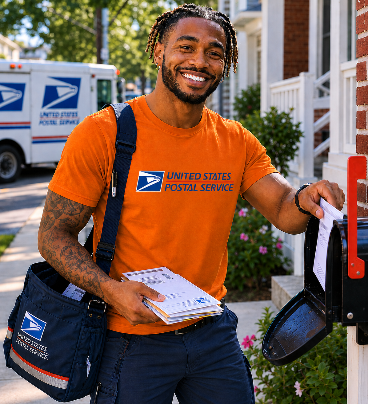 Postal Service Logo Graphic Tee