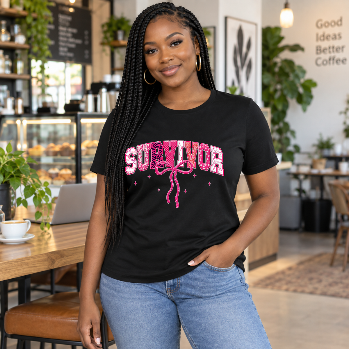 Survivor Breast Cancer Awareness Shirt