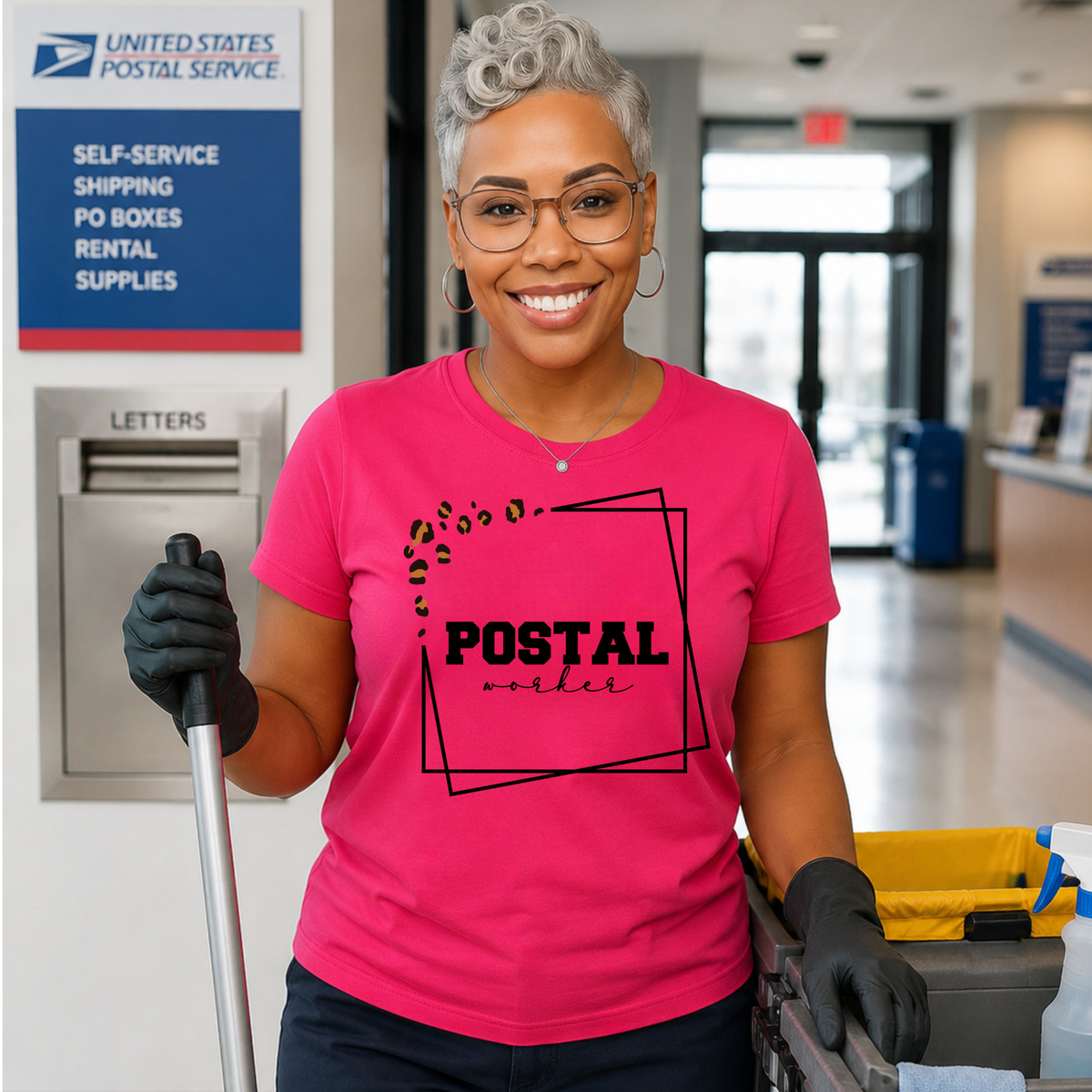 USPS Postal Worker Graphic Tee