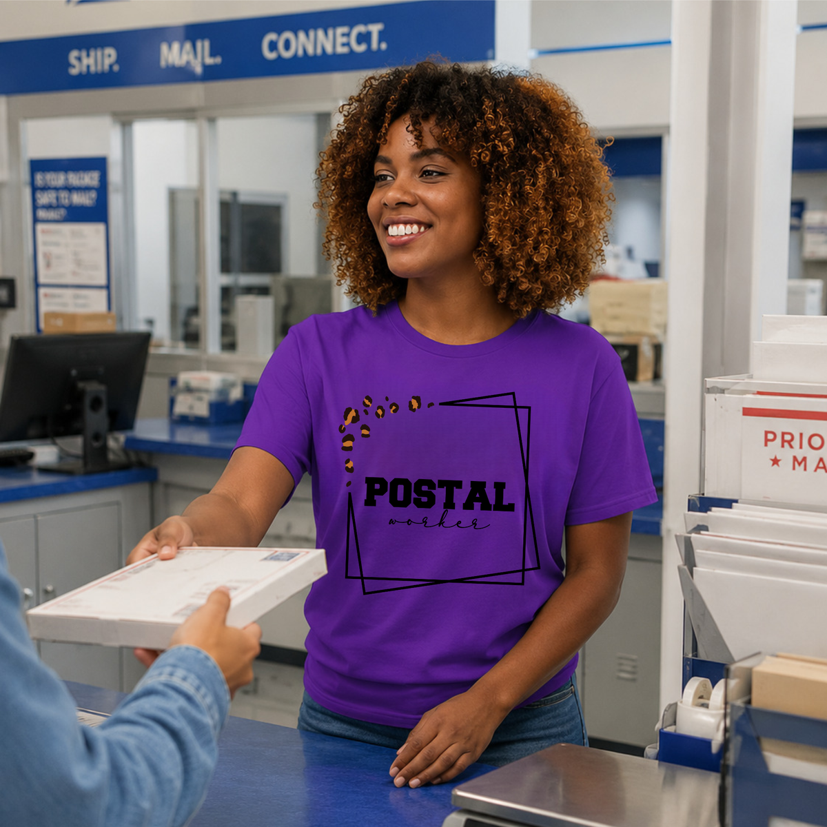USPS Postal Worker Graphic Tee