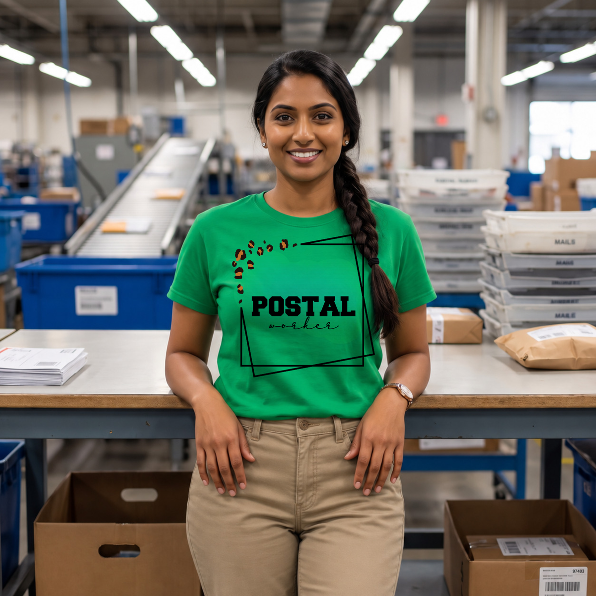 USPS Postal Worker Graphic Tee