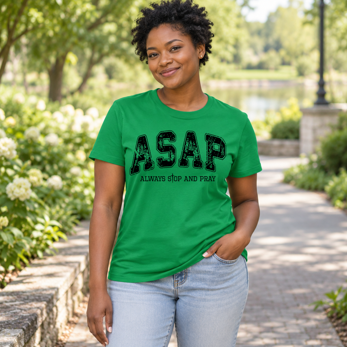 ASAP Always Stop and Pray Shirt