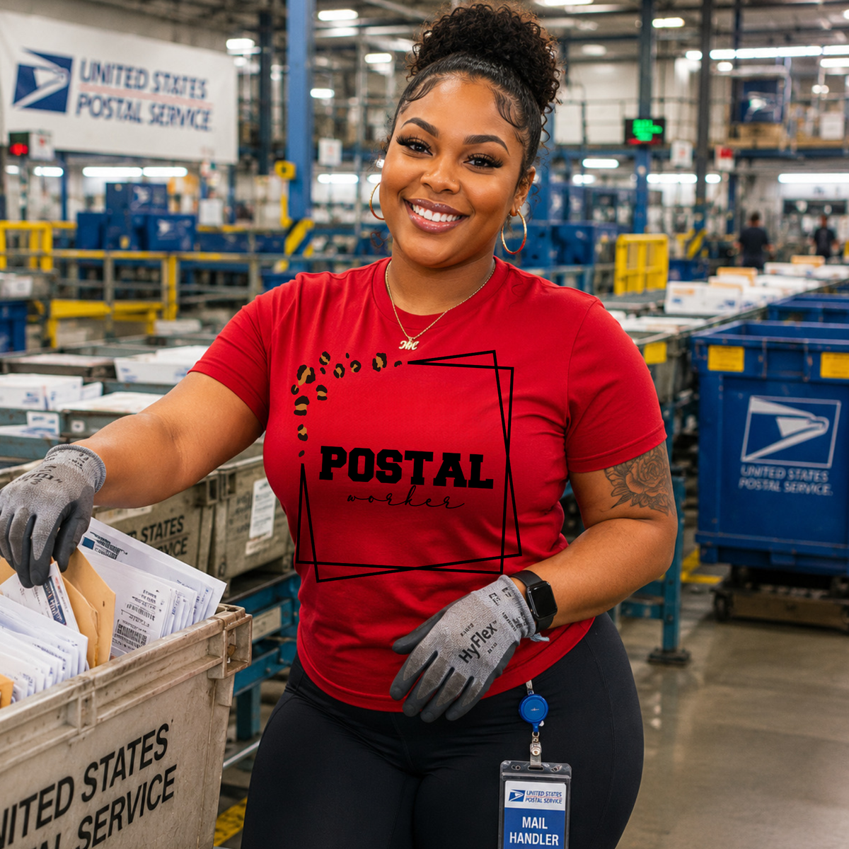 USPS Postal Worker Graphic Tee