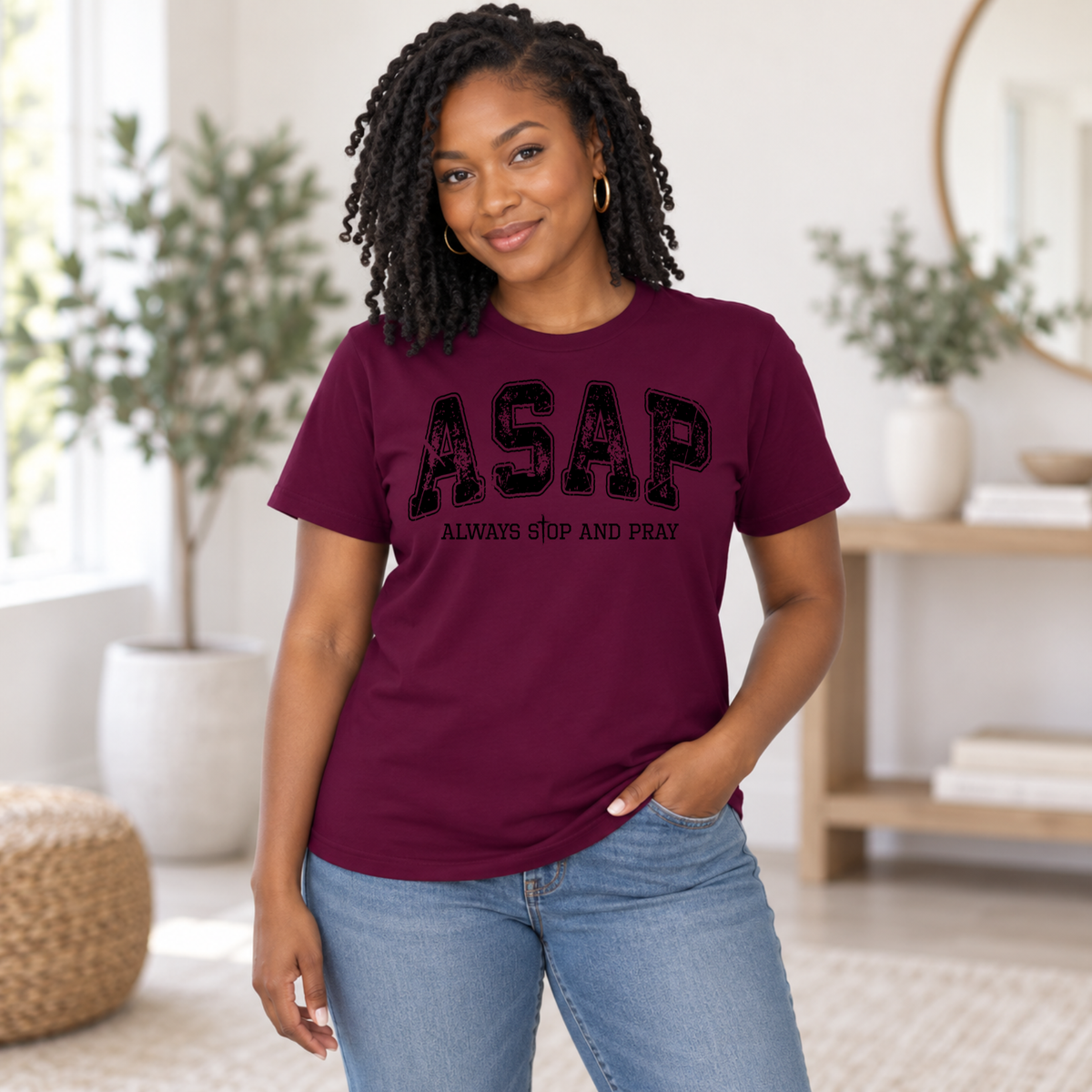ASAP Always Stop and Pray Shirt