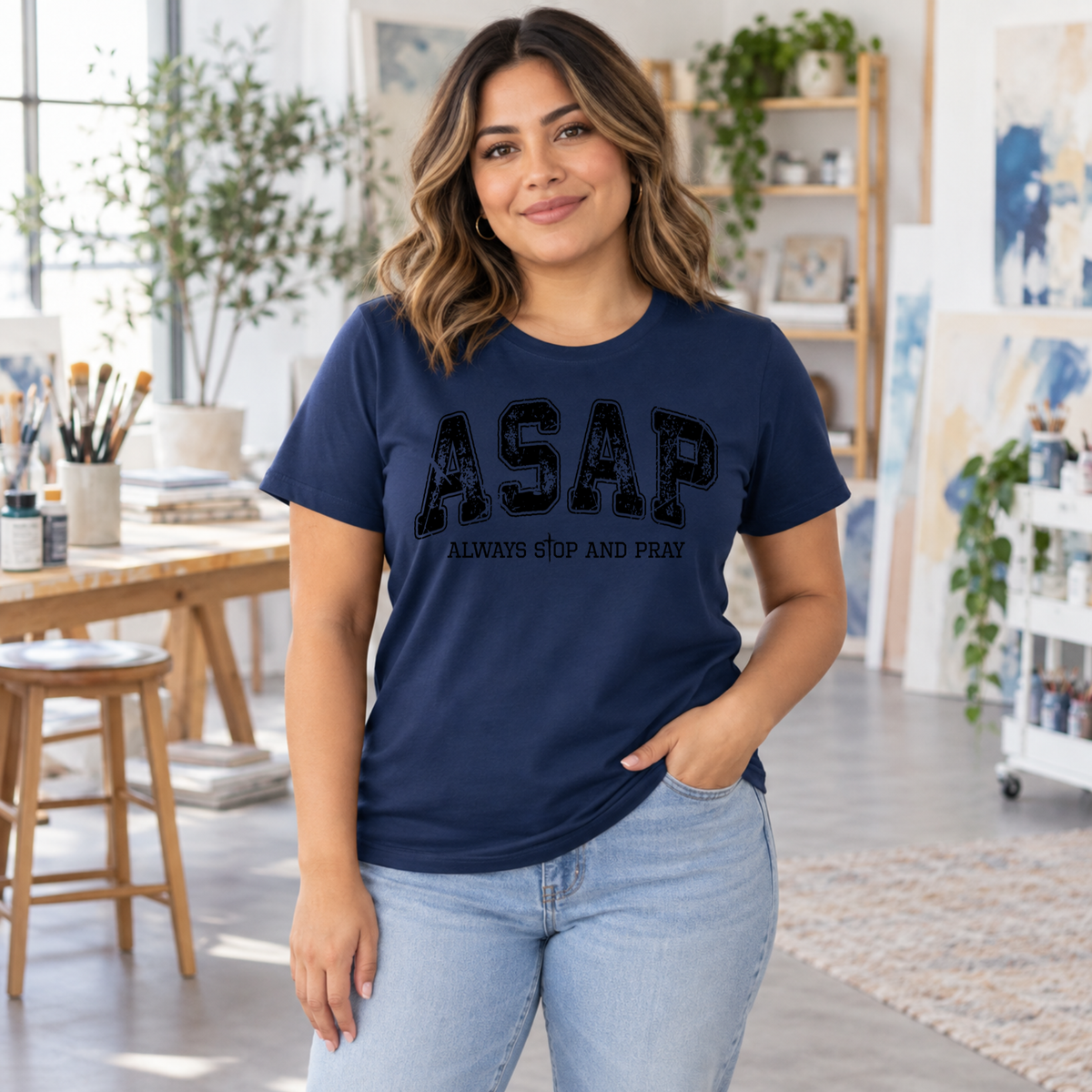 ASAP Always Stop and Pray Shirt