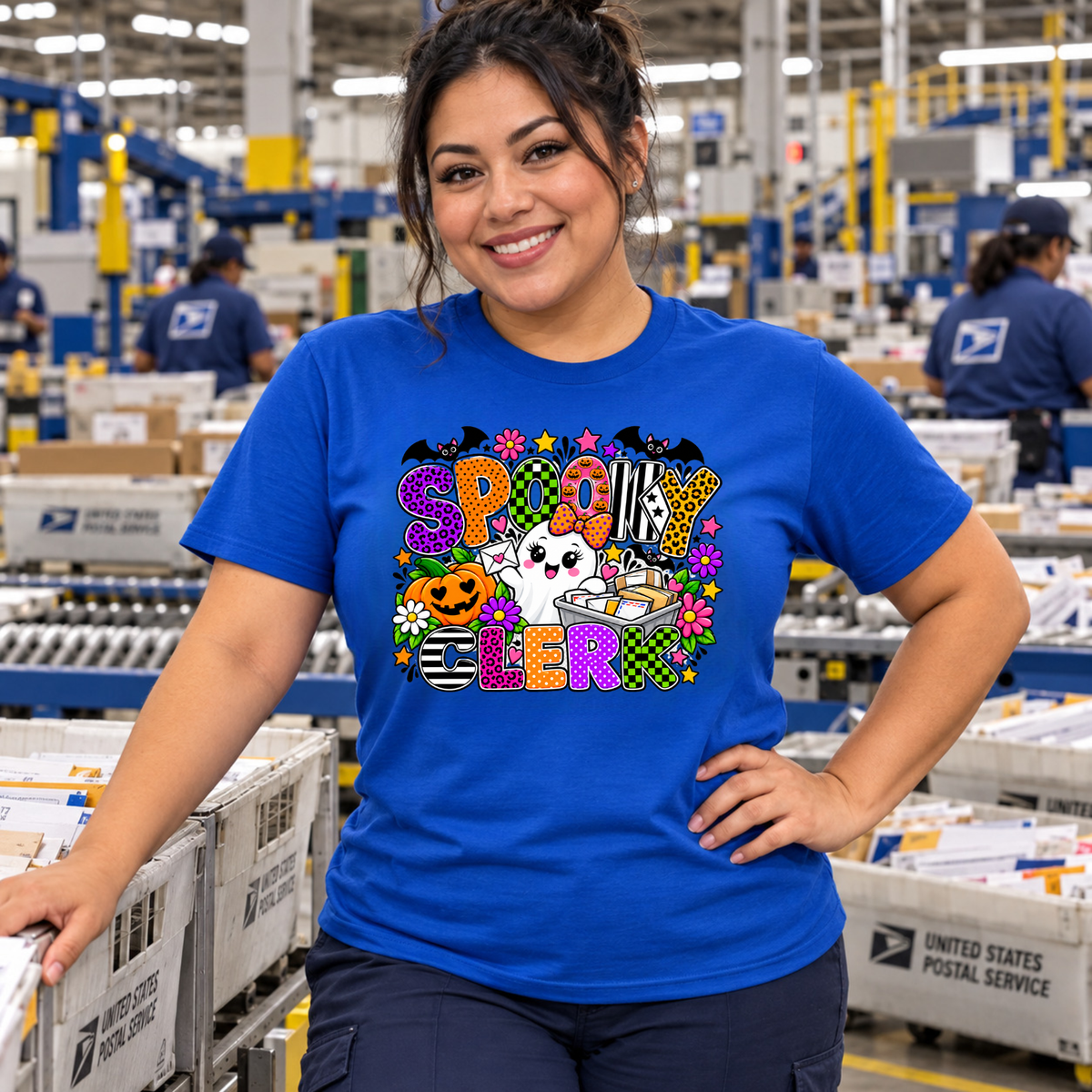 Spooky Clerk Halloween Shirt