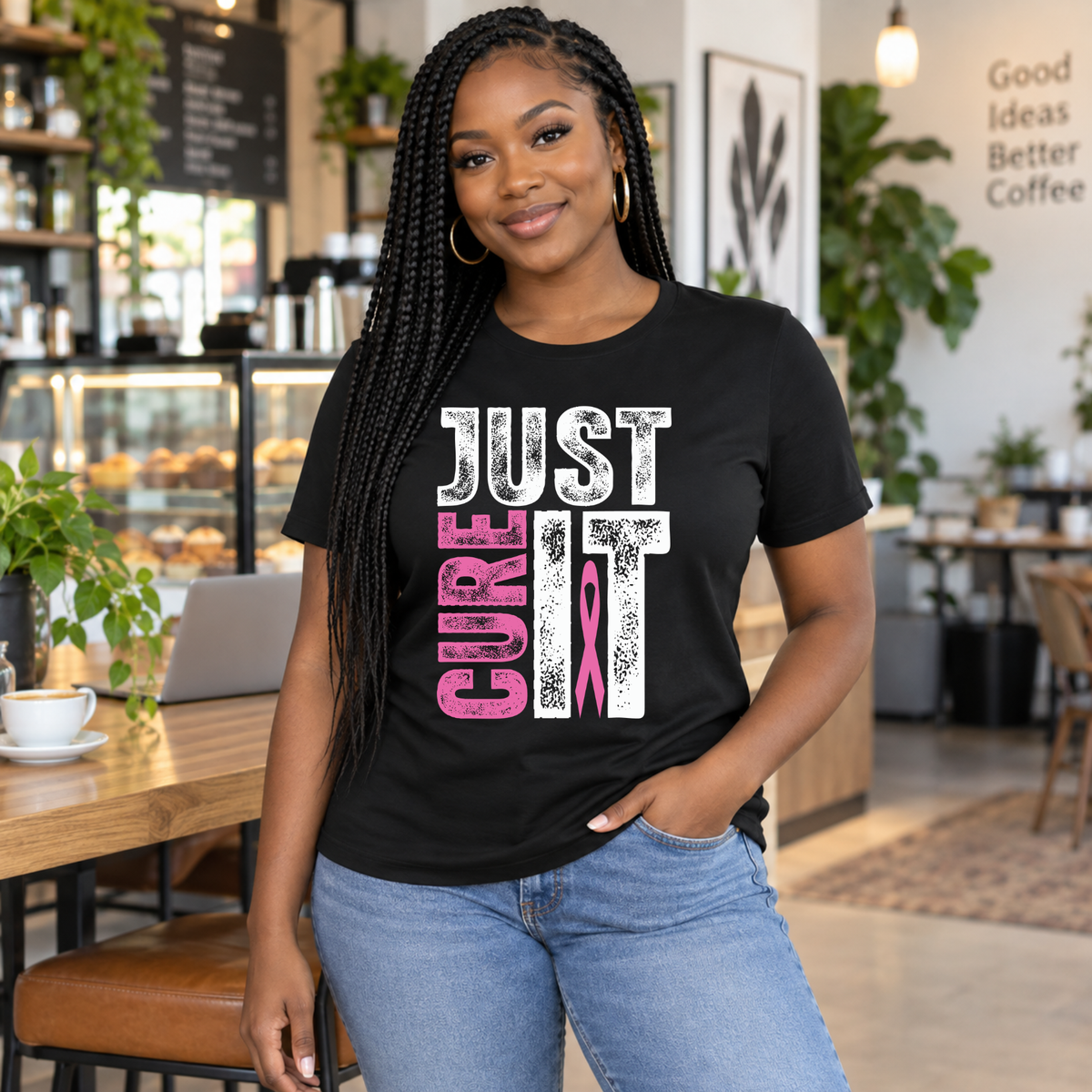 Just Cure It Breast Cancer Awareness Shirt