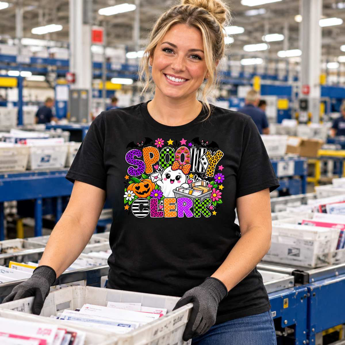 Spooky Clerk Halloween Shirt