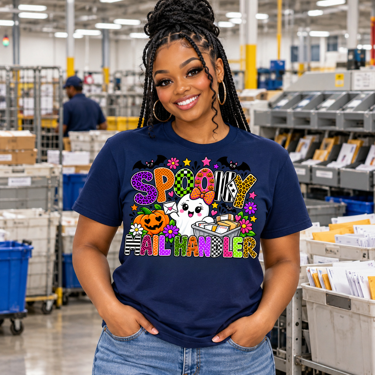 Spooky Mail Handler Halloween Shirt