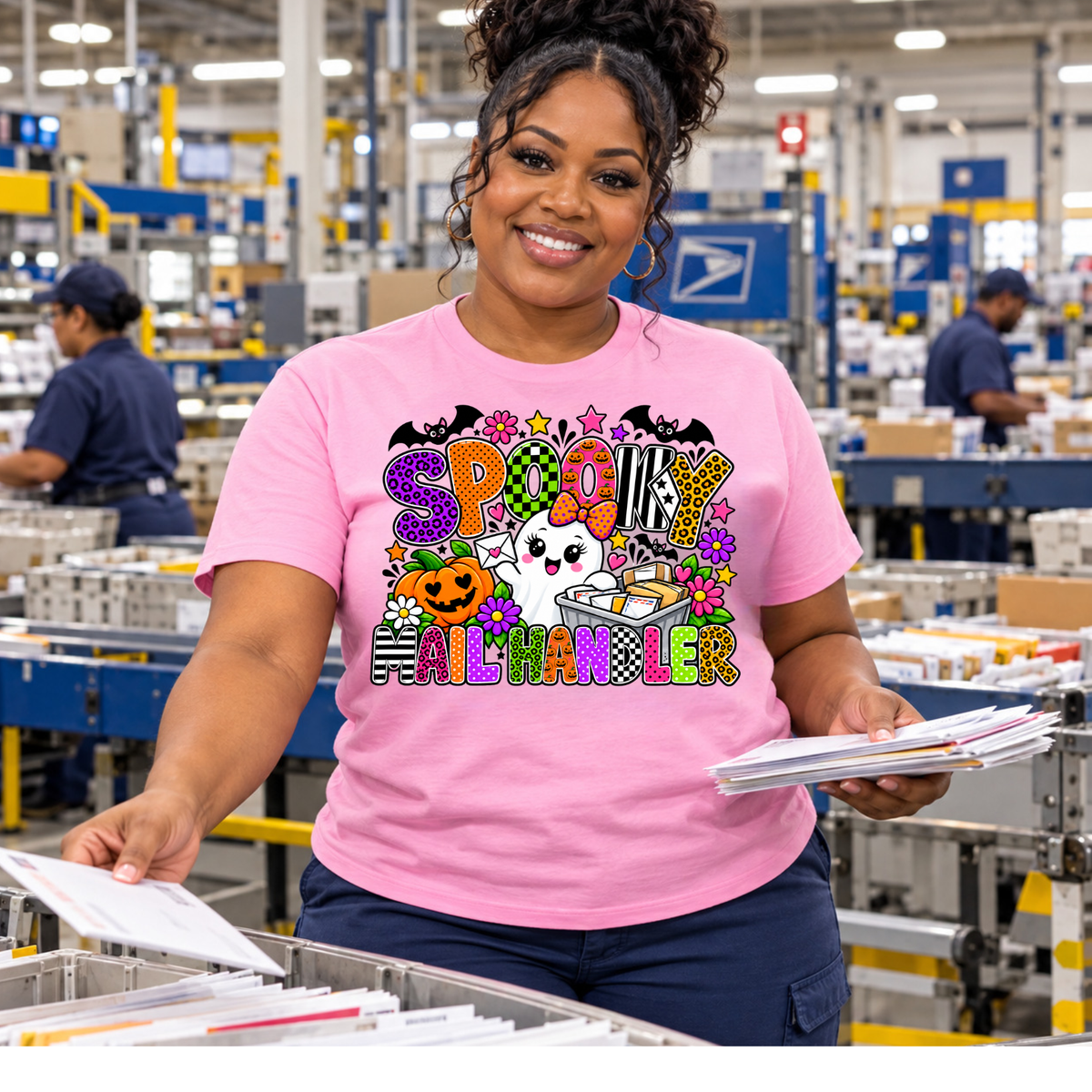 Spooky Mail Handler Halloween Shirt