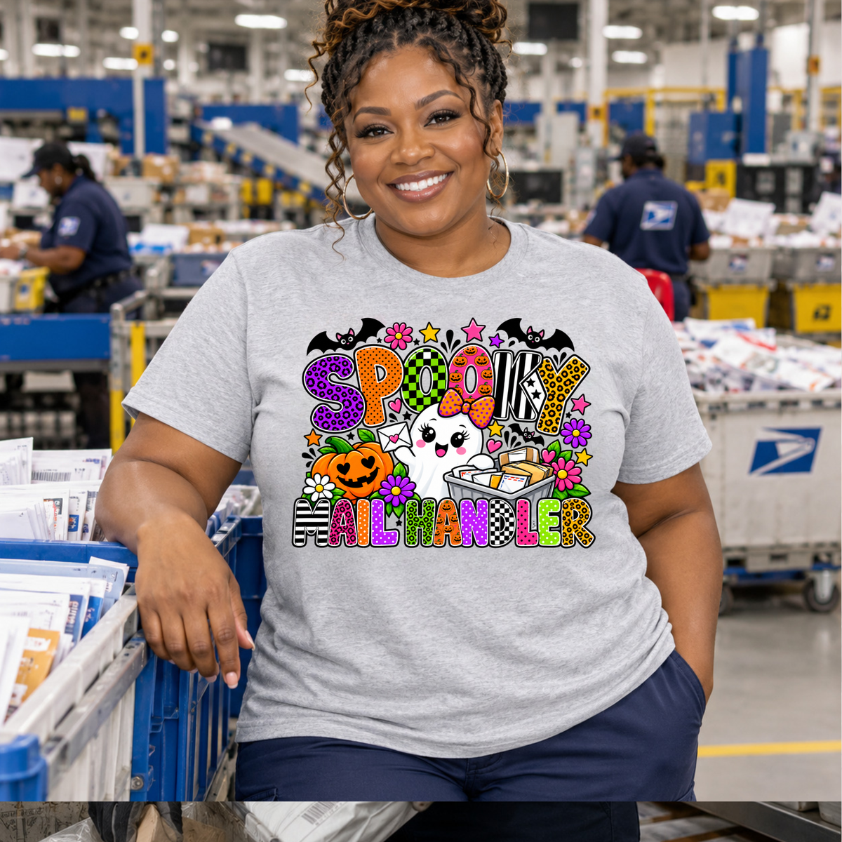 Spooky Mail Handler Halloween Shirt