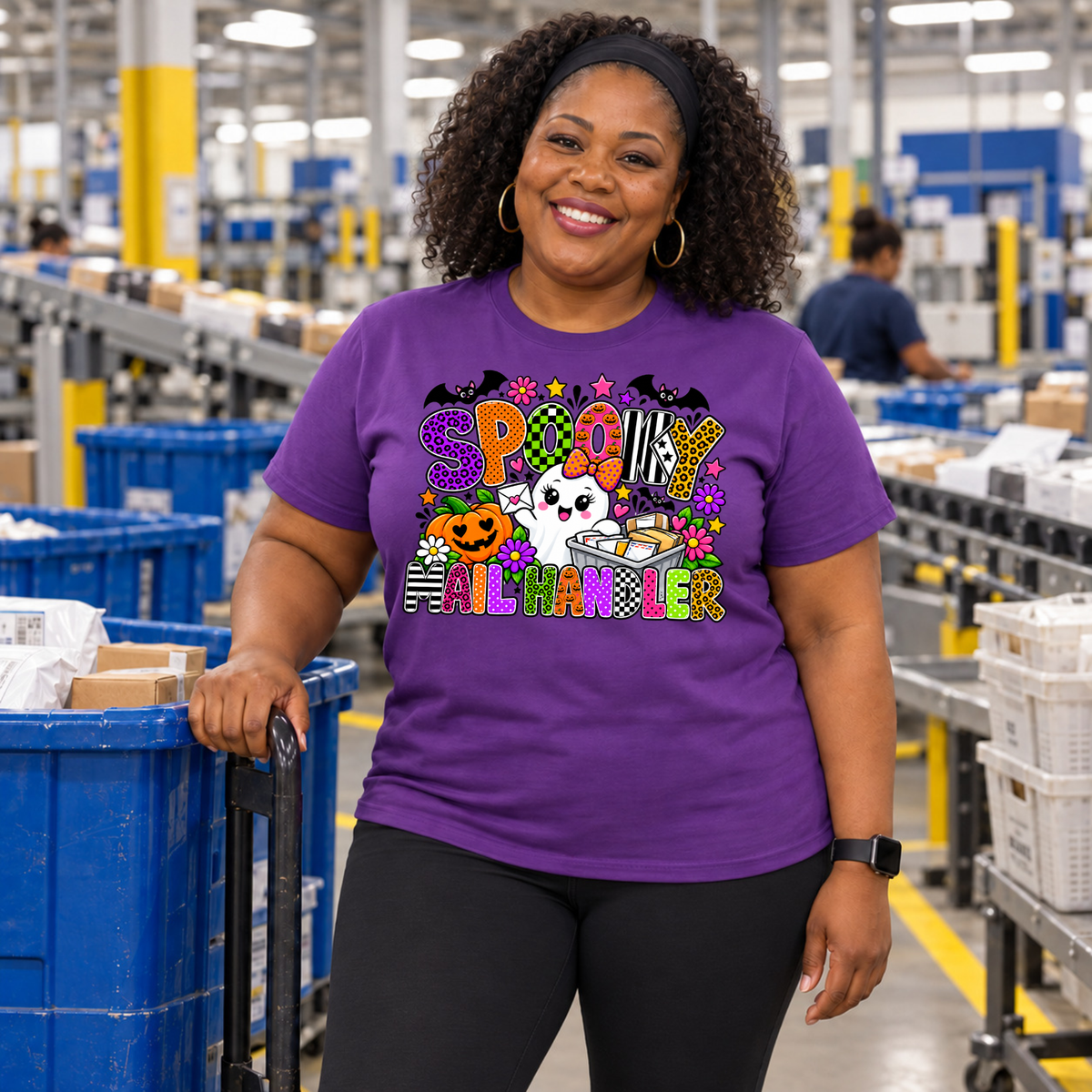 Spooky Mail Handler Halloween Shirt