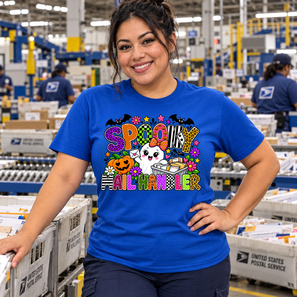 Spooky Mail Handler Halloween Shirt