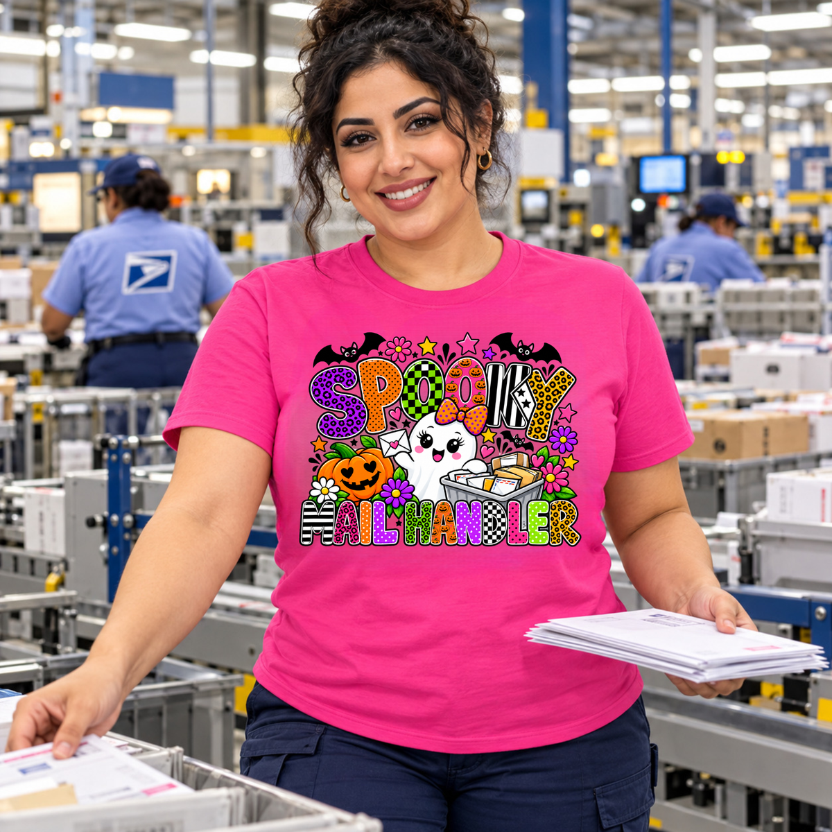 Spooky Mail Handler Halloween Shirt
