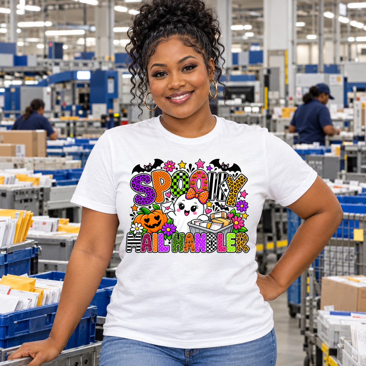 Spooky Mail Handler Halloween Shirt