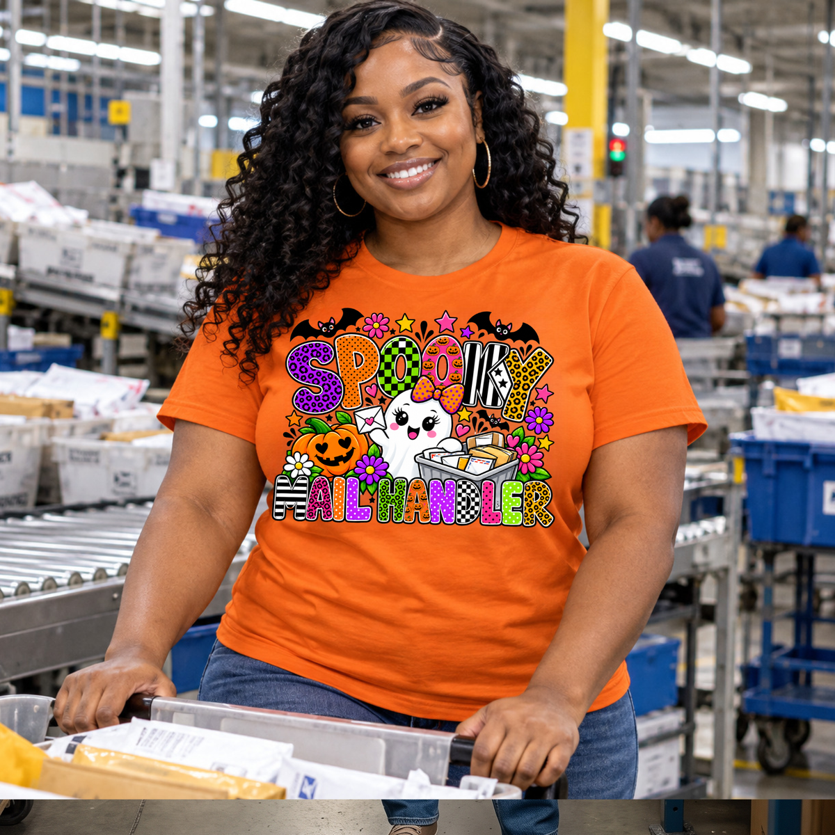 Spooky Mail Handler Halloween Shirt