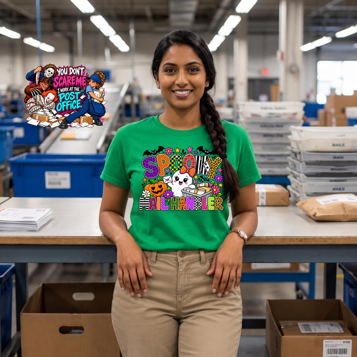 Spooky Mail Handler Halloween Shirt