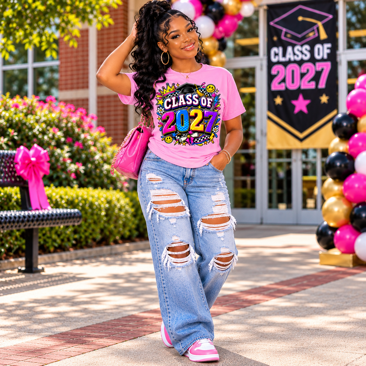 Class of 2027 Graduation T-Shirt | Senior 2027 Graphic Tee