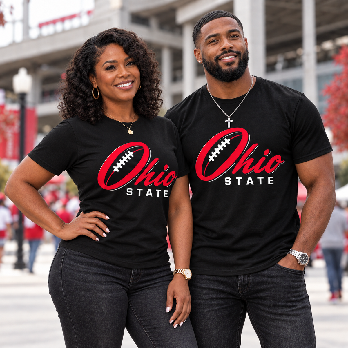 Ohio State Football Script Tee