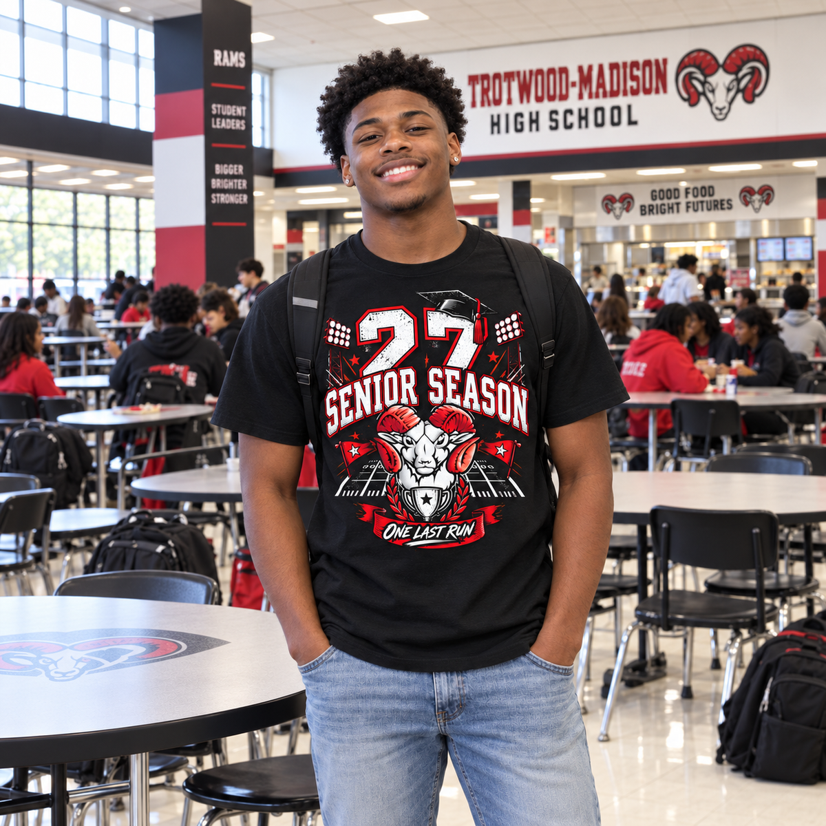 Trotwood-Madison Rams Senior Season 2027 Unisex T-Shirt