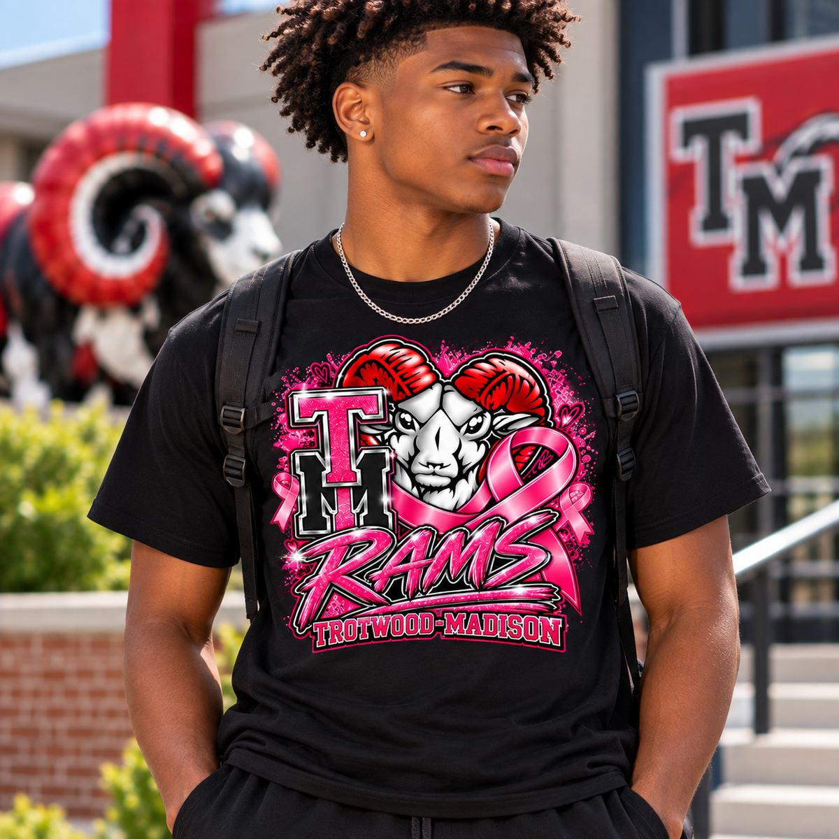 Support the Fight. Show Your Ram Pride. 💗🐏